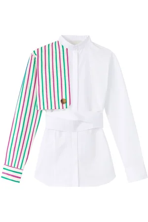 Destree Hans striped cotton shirt