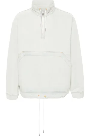 Maison Kitsuné Logo-patch denim jacket