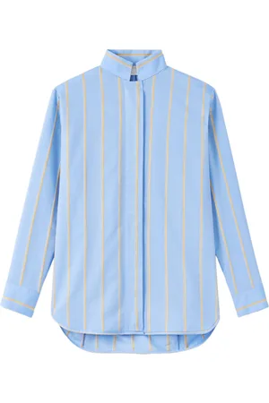 Destree Robert gathered-detail striped blouse
