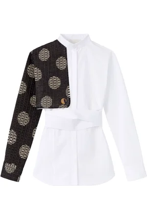 Destree Hans polka-dot cotton shirt