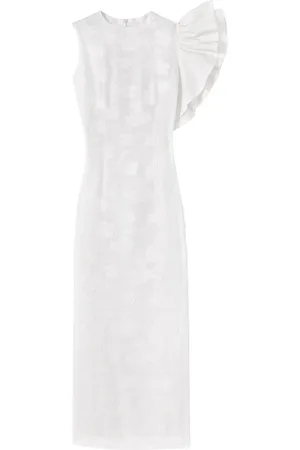 Destree Franz ruffle-detailing dress