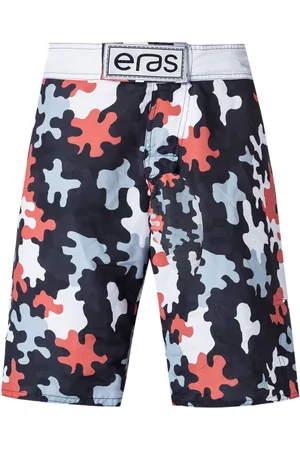 AMIR SLAMA Printed deck shorts