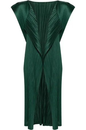 PLEATS PLEASE ISSEY MIYAKE Plissé midi vest