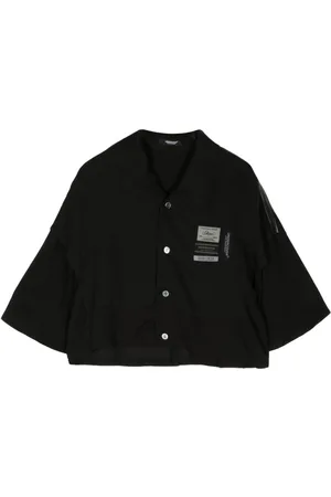 UNDERCOVER Name-tag button-up shirt