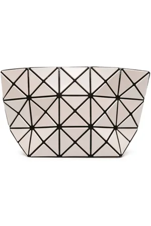 Issey Miyake Prism geometric-panelled clutch bag