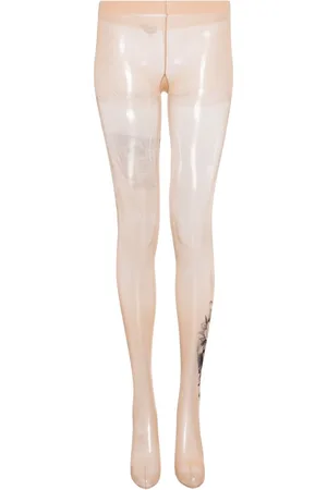 JUNYA WATANABE Skull-print tights
