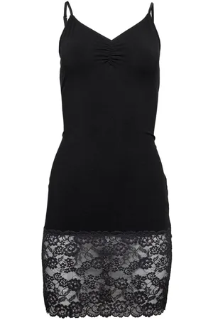 FLEUR DU MAL Organic-cotton slip dress