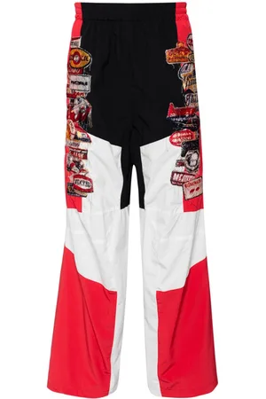 DOUBLET Panelled track trousers