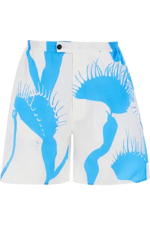 Salvatore Ferragamo Venus-print cotton bermuda shorts