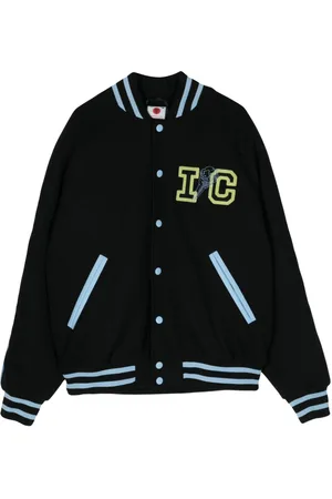 ICECREAM Embroidered-logo varsity jacket