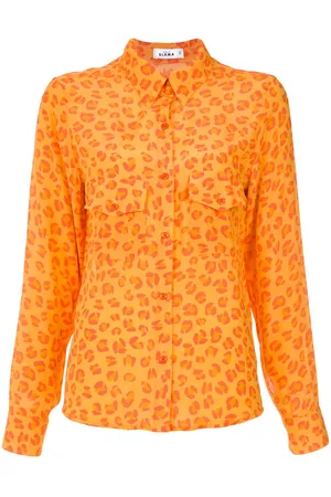 AMIR SLAMA Leopard print shirt