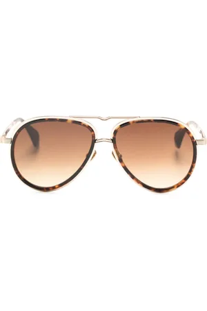 Vivienne Westwood Cale tortoiseshell pilot-frame sunglasses