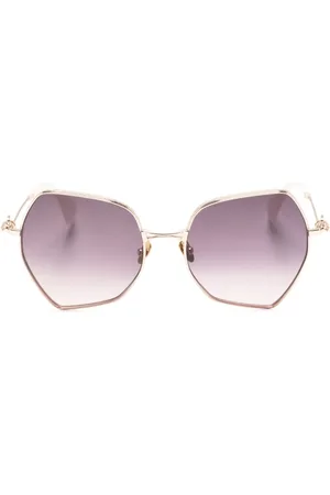 Vivienne Westwood Hardware orb hexagonal-frame sunglasses