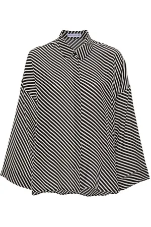 FAITHFULL THE BRAND Amici striped silk shirt