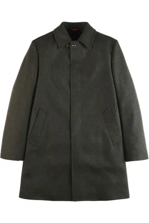 FAY Wool-cashmere single-breasted coat