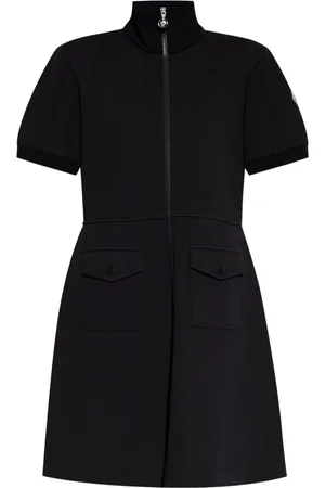 Moncler A-line piqué dress