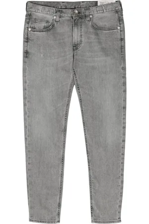 ELEVENTY Mid-rise tapered-leg jeans