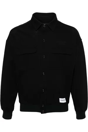 NEIGHBORHOOD Logo-embroidered piqué shirt