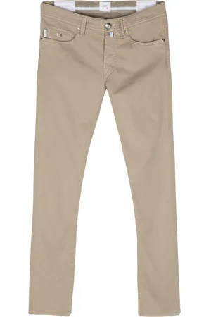 sartoria tramarossa Skinny-leg cotton-blend jeans