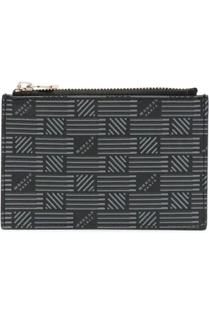 MOREAU Logo-stamp leather wallet