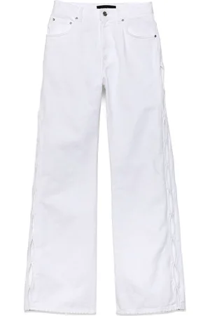 Purple Brand Cut-out wide-leg jeans