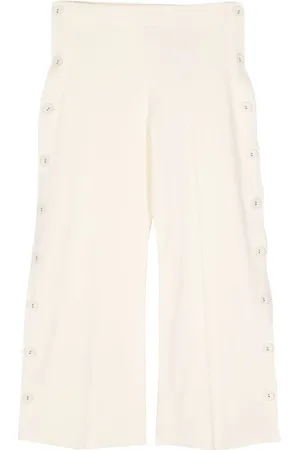 Jil Sander Side-button straight-leg trousers