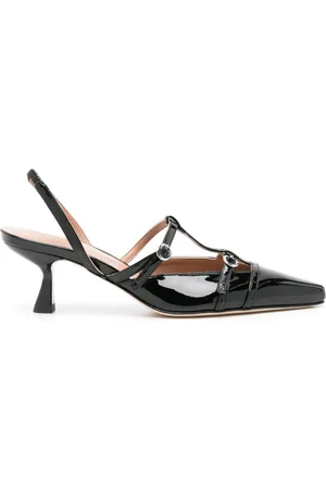Scarosso 50mm Selena patent-leather pumps