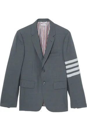 Thom Browne 4-Bar stripe single-breasted blazer