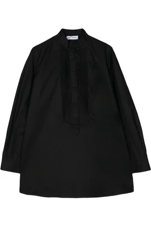 DICE KAYEK Pleat-detail cotton blouse