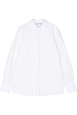 DICE KAYEK Pointed-collar cotton shirt
