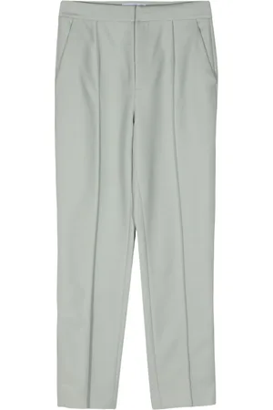 DICE KAYEK Pleat-detail tapered trousers