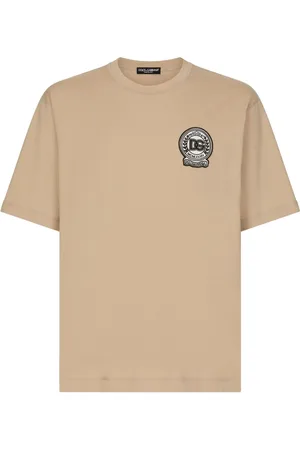 Dolce & Gabbana DG-embroidered cotton T-shirt