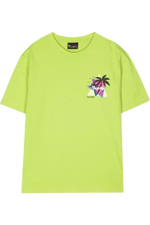 MAUNA KEA Sunset Palms cotton T-shirt