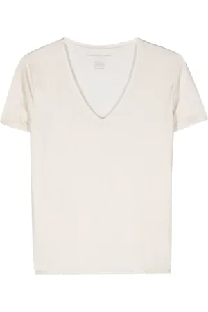 Majestic Metallic-threading T-shirt