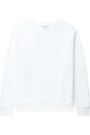 Thom Browne RWB-stripe cotton sweatshirt
