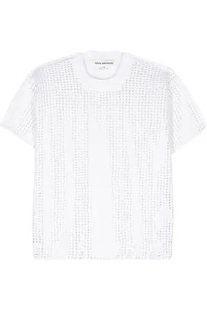 JUNYA WATANABE Panelled open-knit top