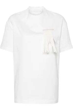 Jil Sander Brooch-detailed cotton T-shirt