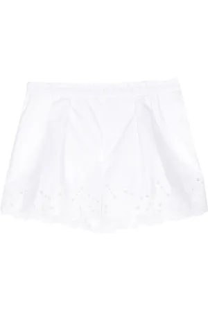 DICE KAYEK Embroidered cotton shorts