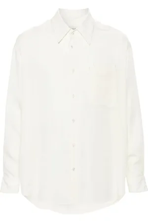 LEMAIRE Double-pocket lyocell shirt