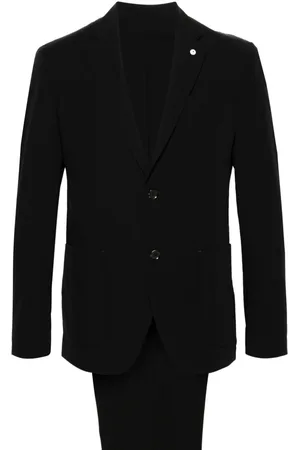LUIGI BIANCHI MANTOVA Single-breasted stretch suit