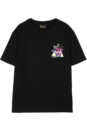 MAUNA KEA Sunset Palms cotton T-shirt