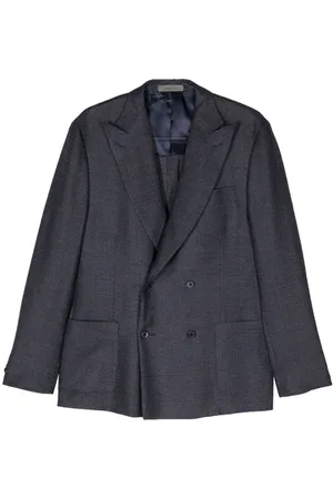 corneliani Peak-lapels double-breasted blazer
