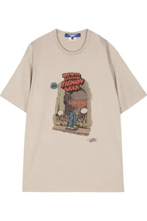 JUNYA WATANABE Graphic-print cotton T-shirt