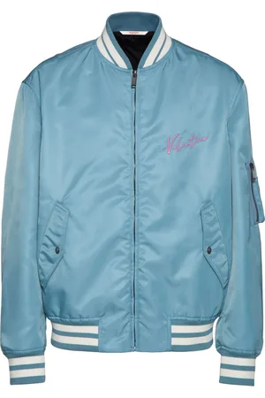 VALENTINO GARAVANI Logo-embroidered bomber jacket