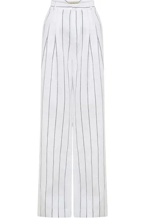 Nicholas Calista flared linen trousers