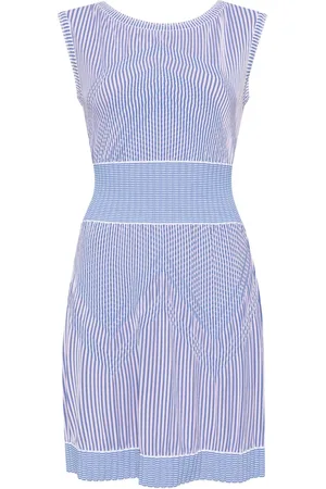 CHANEL 2000s striped minidress