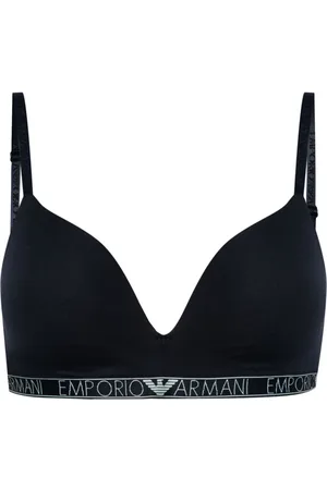 Emporio Armani Iconic logo-underband bra