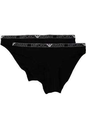 Emporio Armani Logo-waistband briefs (pack of two)