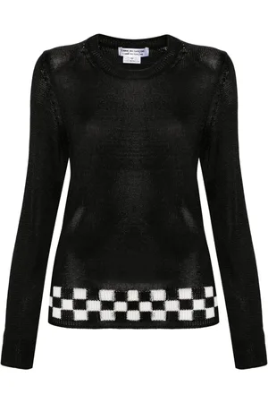 Comme des Garçons Check-detail jumper