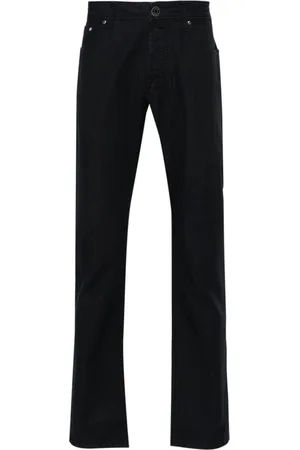 Jacob Cohen Scarf-detail straight trousers